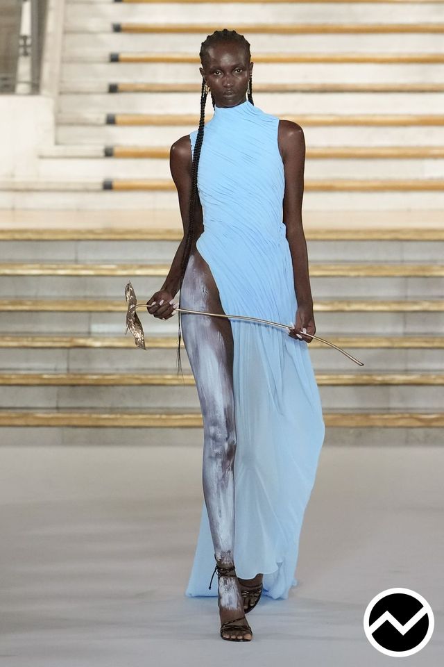 Di Petsa, SS27 womenswear, Pastel Blue, look 7