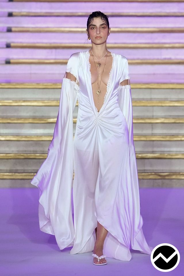 Di Petsa, SS27 womenswear, Plunge Dress, look 30