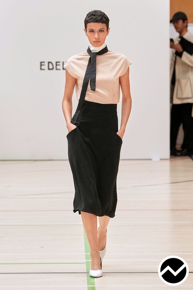 Edeline Lee, SS27 womenswear, High Neckline Top, look 15