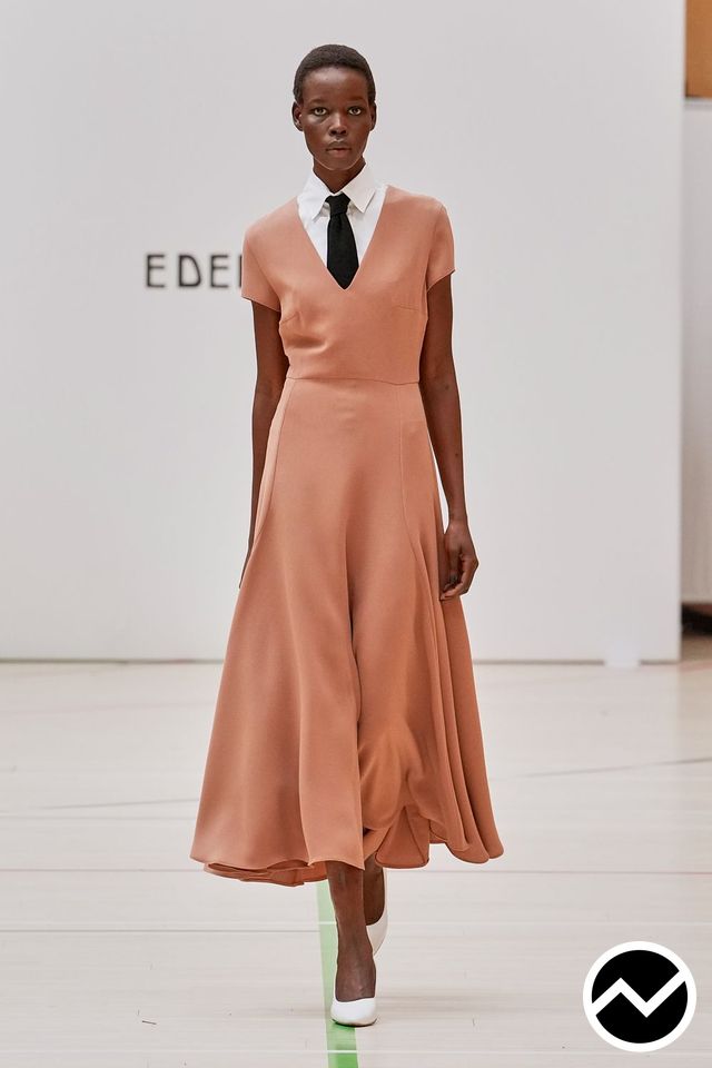 Edeline Lee, SS27 womenswear, Cap Sleeve Dress, look 26