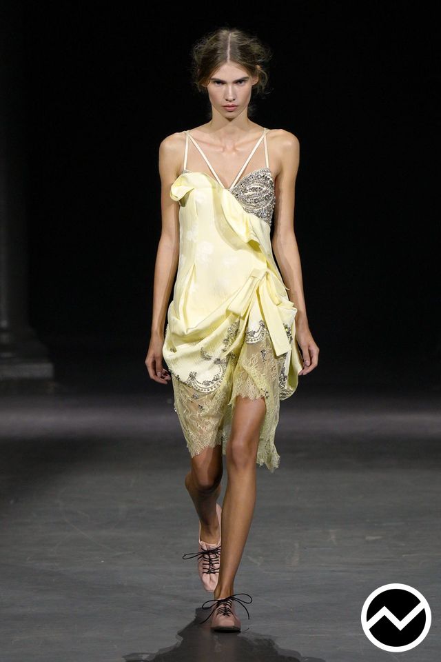 Erdem, SS27 womenswear, Knee Length Dress, look 14