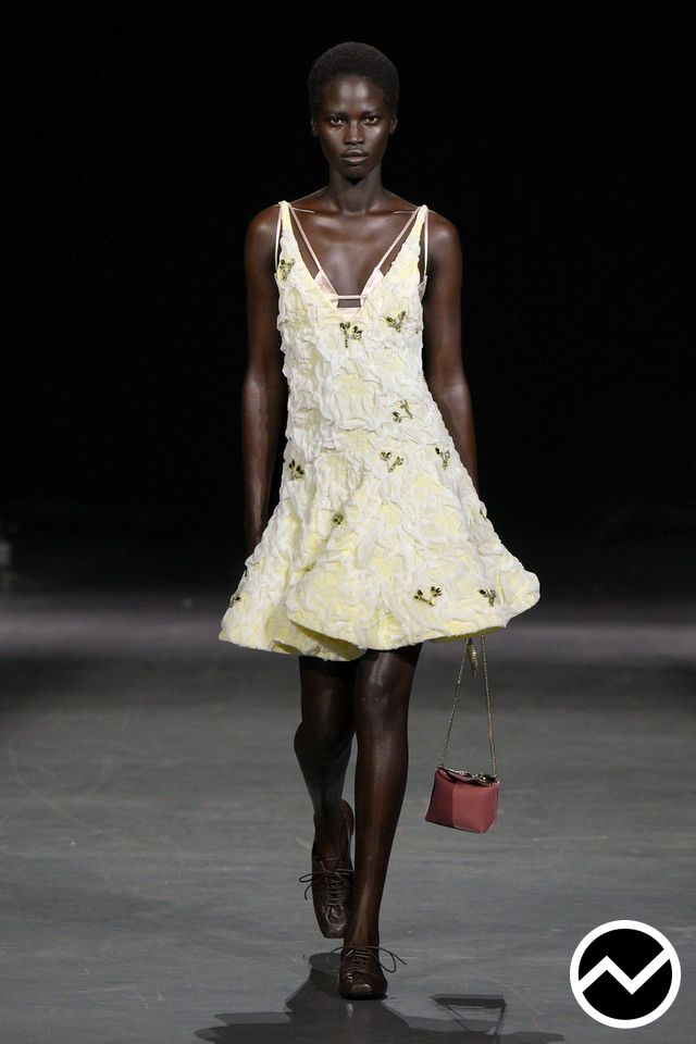 Erdem, SS27 womenswear, Bubble Dress, look 18
