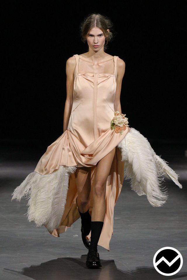 Erdem, SS27 womenswear, Almond, look 40