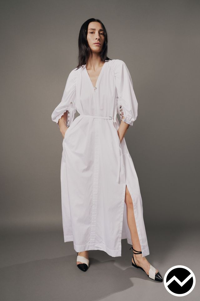 Eudon Choi, SS27 womenswear, Slit Dress, look 15