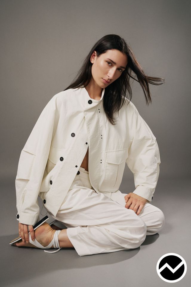 Eudon Choi, SS27 womenswear, Mandarin Jacket, look 20