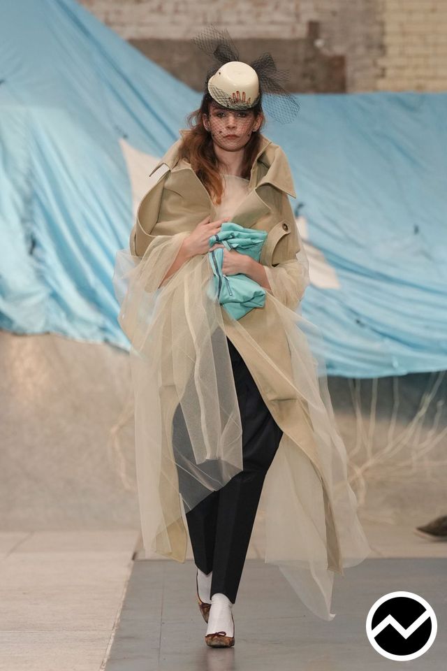 Fashion East, SS27 womenswear, Oversized Coat, look 6
