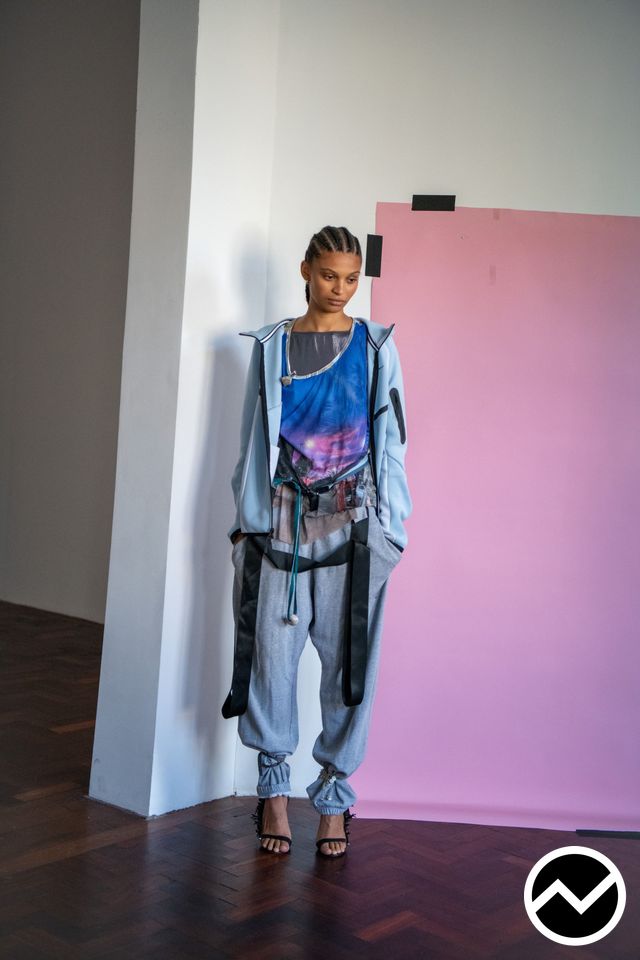 Fashion East, SS27 womenswear, Side Pocket Pants, look 49