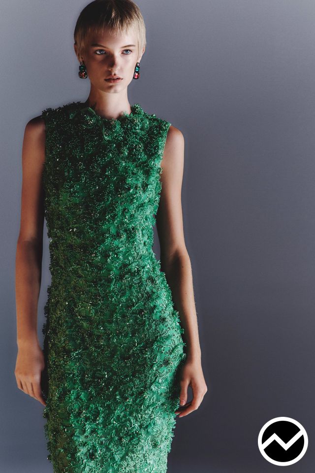 Jason Wu Collection, SS27 womenswear, Emerald, look 7