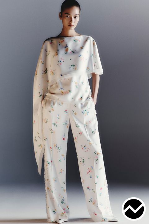 Jason Wu Collection, SS27 womenswear, Flared Sleeve Blouse, look 8