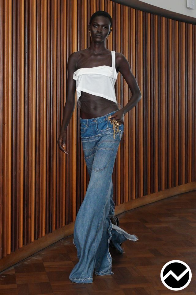 Knwls, SS27 womenswear, Denim, look 3
