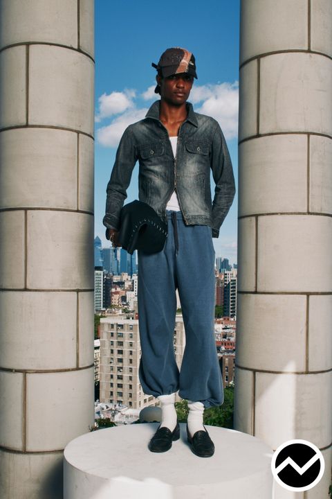 Kozaburo, SS27 menswear, Top Collar Jacket, look 11