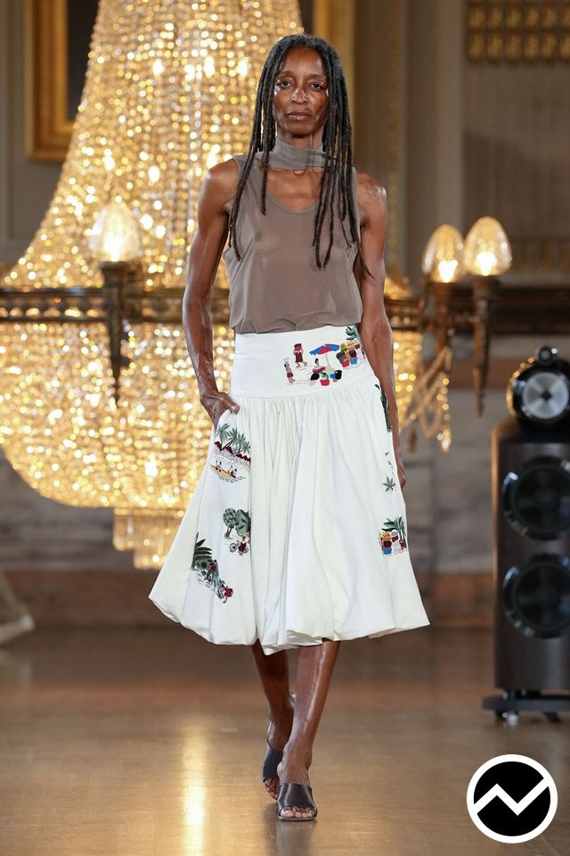 Labrum London, SS27 womenswear, 50s Retro, look 7