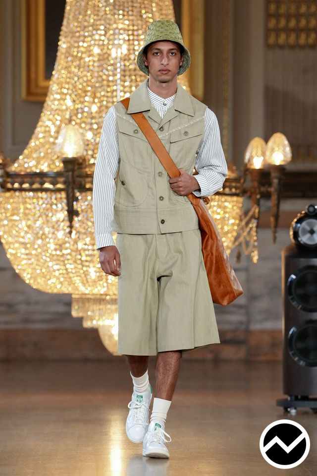Labrum London, SS27 menswear, Hip Length Shirts, look 19