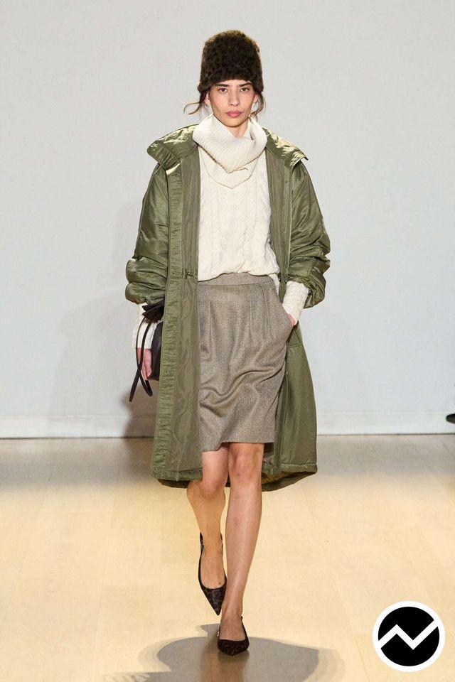 M & S, SS27 womenswear, Hooded Coat, look 16