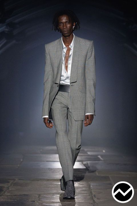 Mcqueen, SS27 menswear, Elemental Gray, look 11