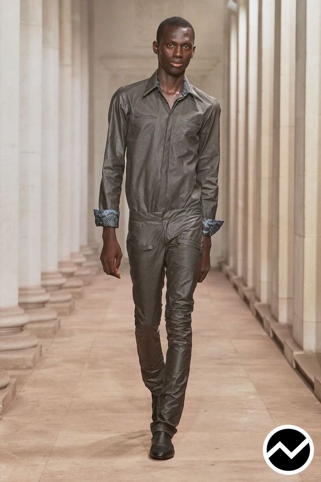 Mowalola, SS27 menswear, Hip Length Shirts, look 7