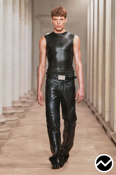 Mowalola, SS27 menswear, Leather, look 17