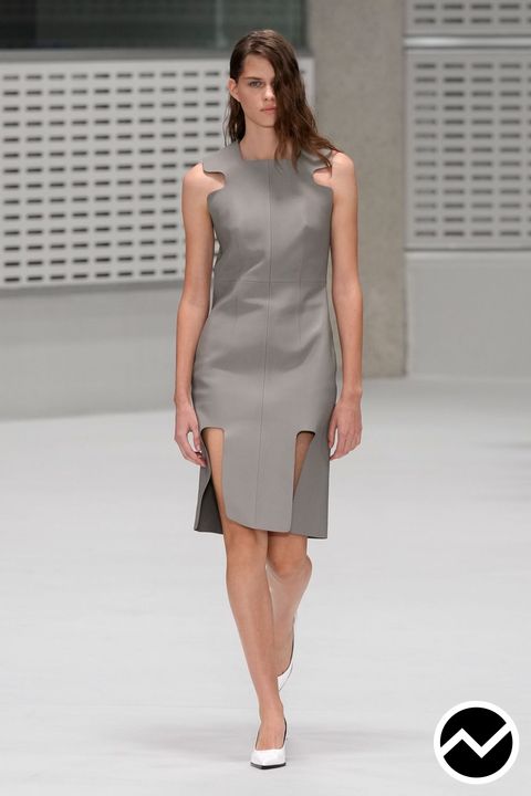 Mulberry, SS27 womenswear, Knee Length Dress, look 12