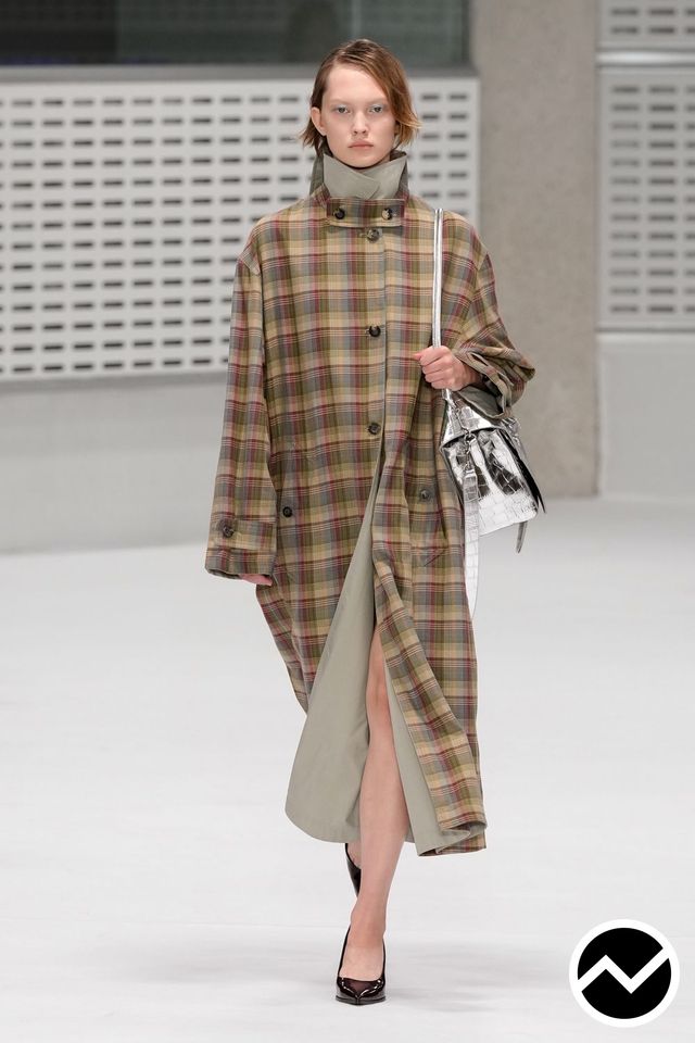Mulberry, SS27 womenswear, Checked, look 35