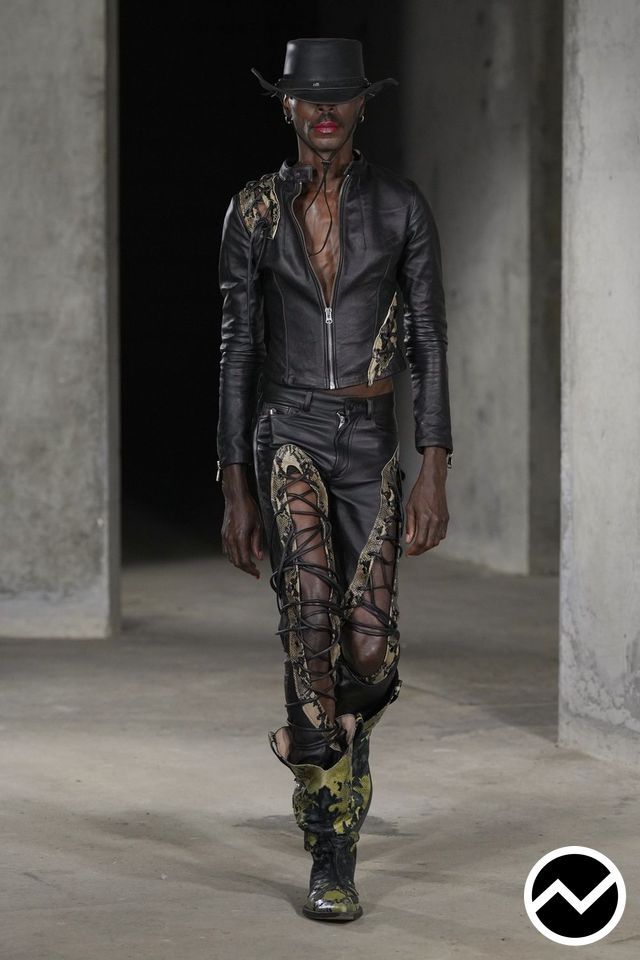 Natasha Zinko, SS27 menswear, Biker, look 4