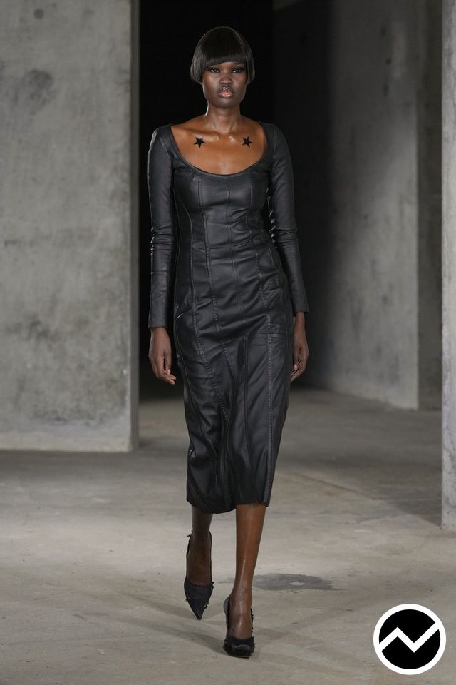 Natasha Zinko, SS27 womenswear, Leather, look 11
