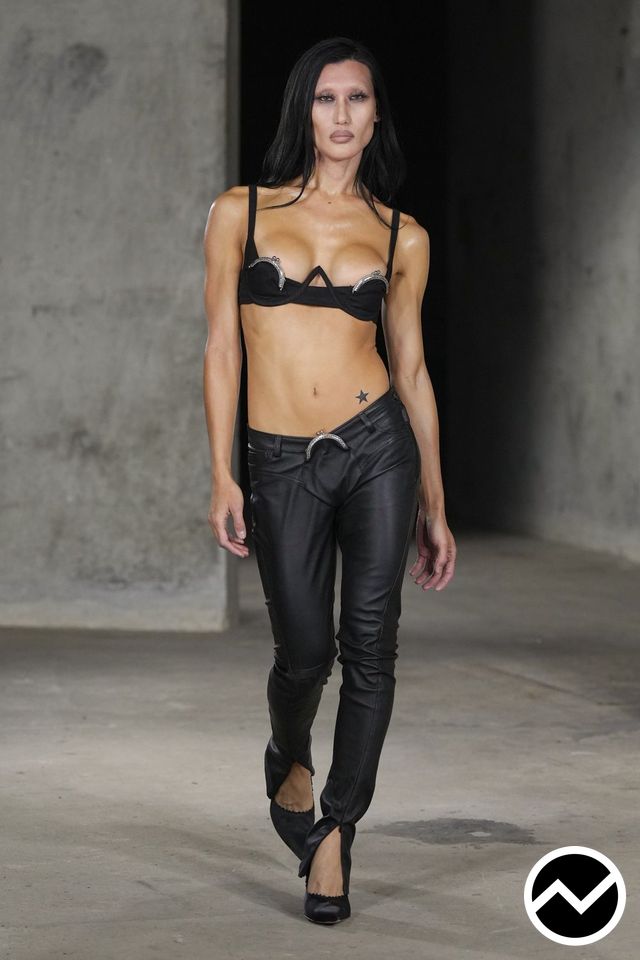 Natasha Zinko, SS27 womenswear, Low-Rise Pants, look 12