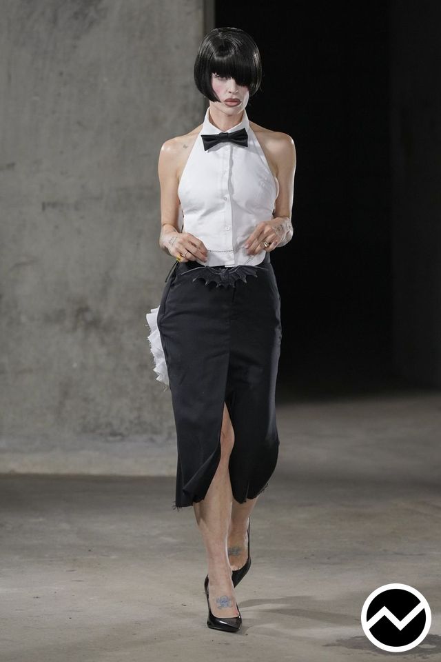 Natasha Zinko, SS27 womenswear, Muslin, look 13