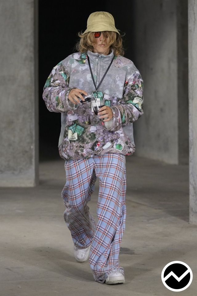Natasha Zinko, SS27 menswear, Baggy Pants, look 17
