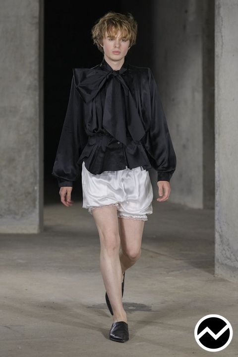 Natasha Zinko, SS27 womenswear, Lounge Shorts, look 21