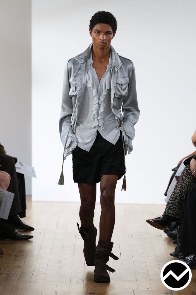Oscar Ouyang SS27 menswear, look 2