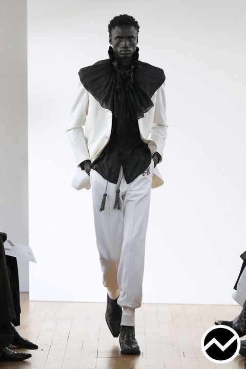 Oscar Ouyang, SS27 menswear, Satin, look 15