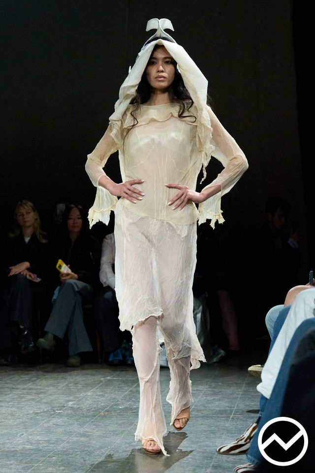 Paolo Carzana, SS27 womenswear, Sheer, look 6