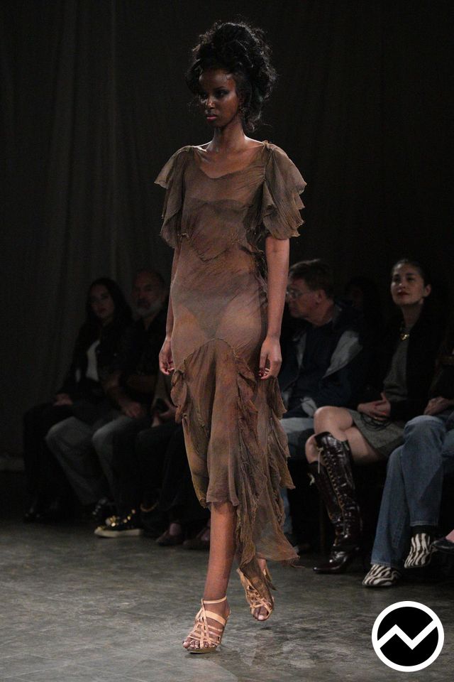 Paolo Carzana, SS27 womenswear, Chiffon, look 16