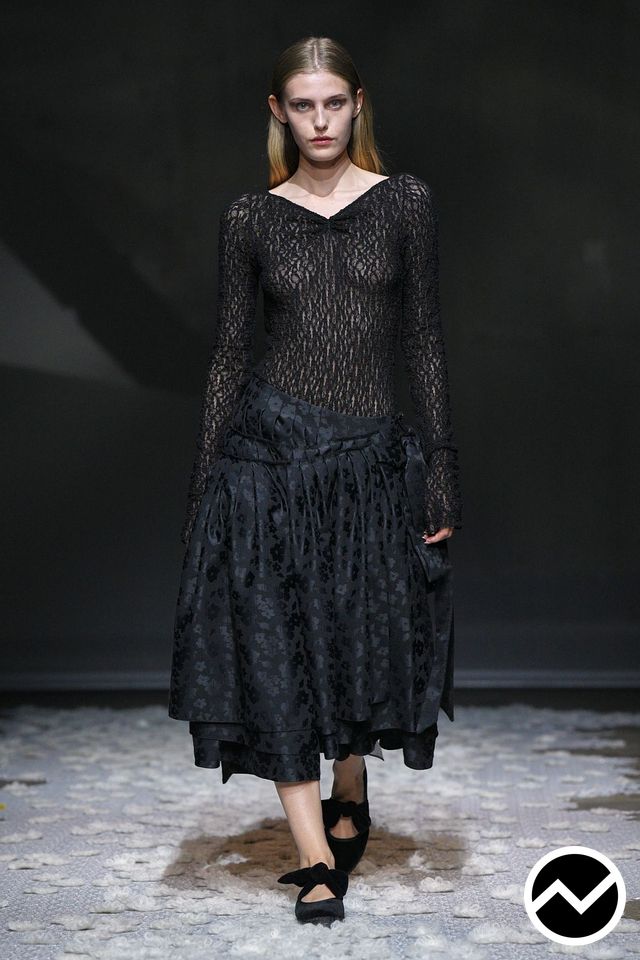 Pauline Dujancourt, SS27 womenswear, Jacquard, look 10