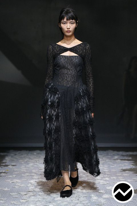 Pauline Dujancourt, SS27 womenswear, Lace, look 13