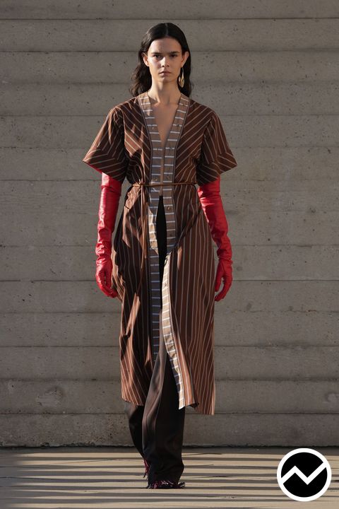 Roksanda, SS27 womenswear, Striped, look 12