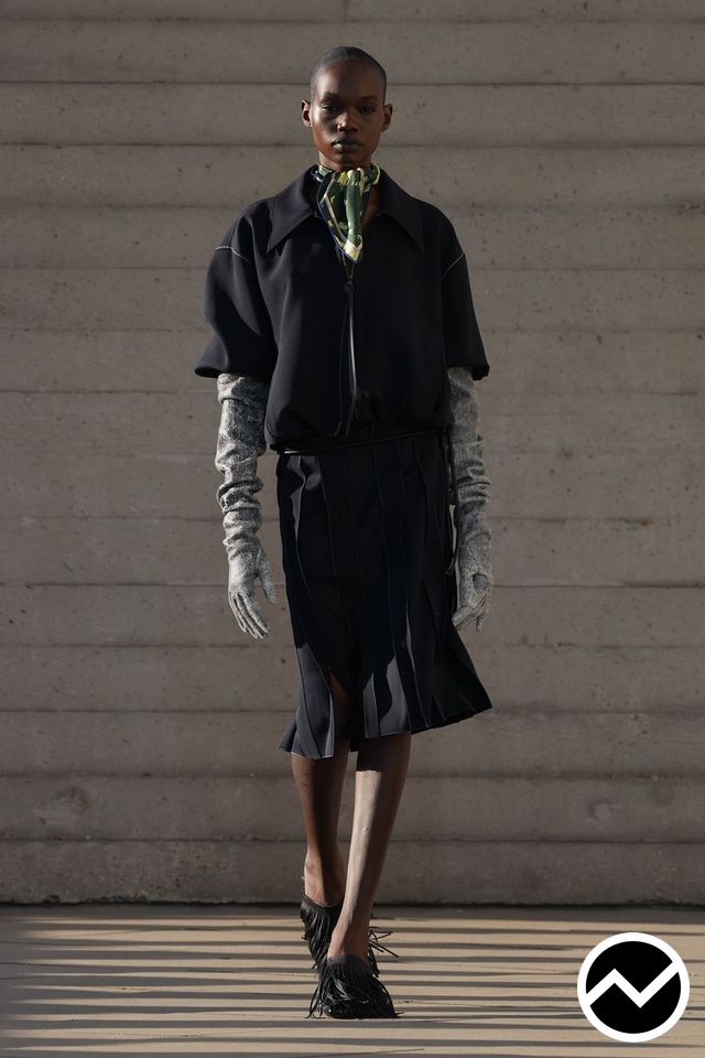 Roksanda, SS27 womenswear, Top Collar Jacket, look 18