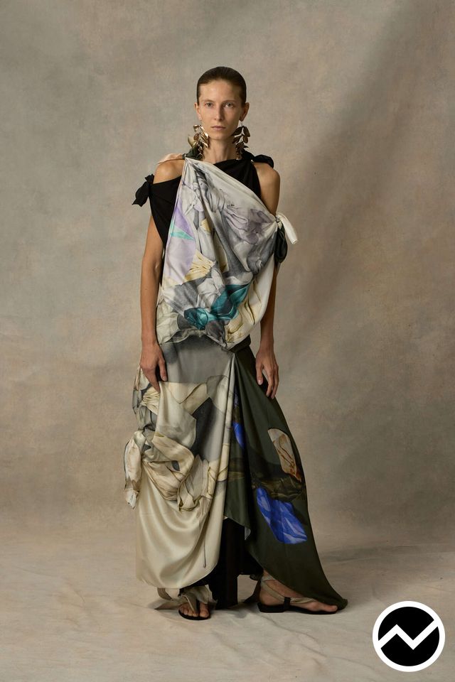 Rory William Docherty, SS27 womenswear, Dropped Dress, look 17
