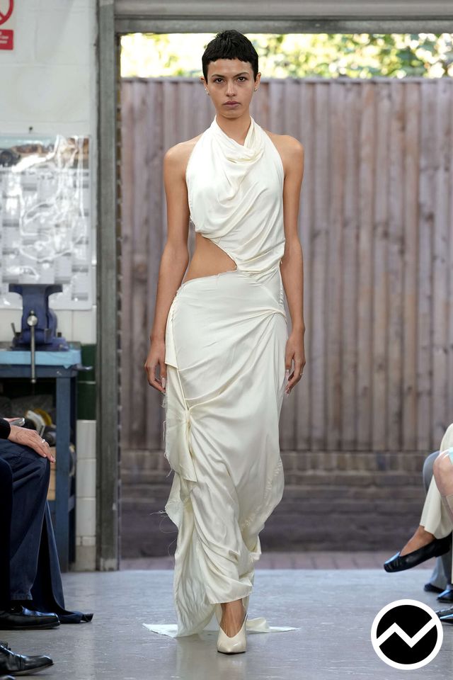 Selasi, SS27 womenswear, Asymmetric Hem Dress, look 8