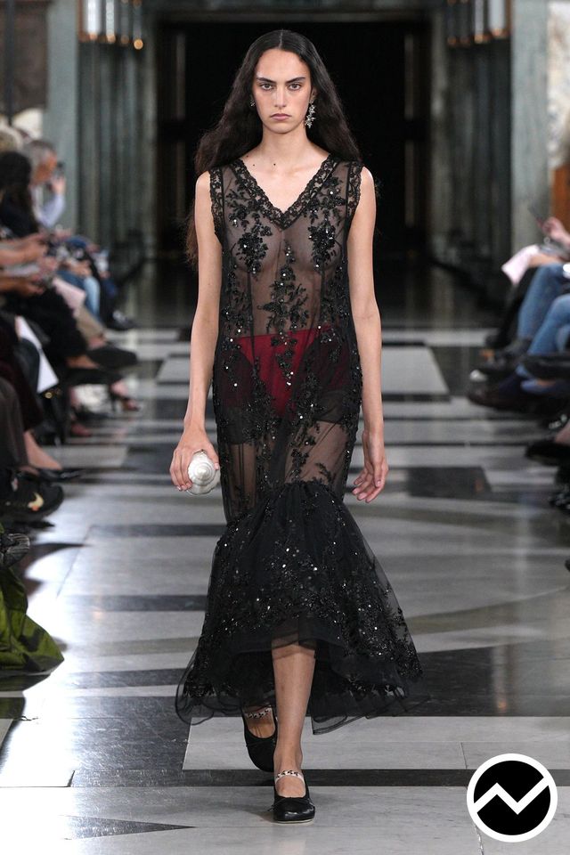 Simone Rocha, SS27 womenswear, 20s Retro, look 2