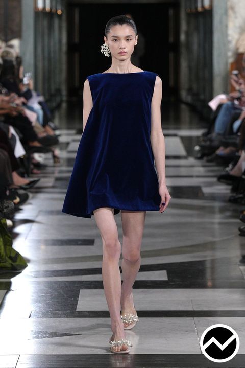 Simone Rocha, SS27 womenswear, Midnight Blue, look 9
