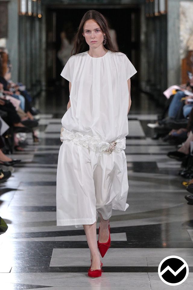 Simone Rocha, SS27 womenswear, White, look 21