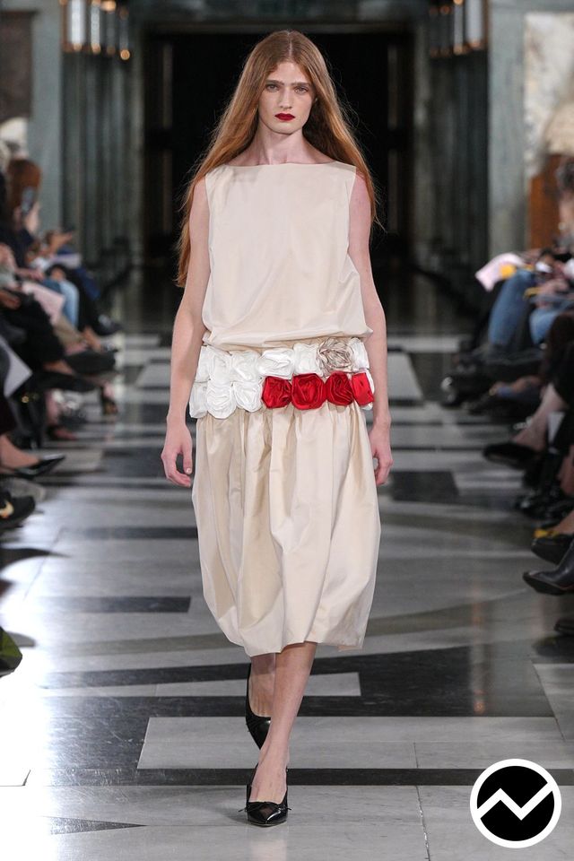 Simone Rocha, SS27 womenswear, Knee Length Dress, look 22