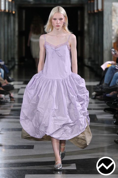 Simone Rocha, SS27 womenswear, Dropped Dress, look 31