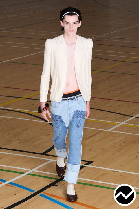 Stefan Cooke SS27 menswear, look 1