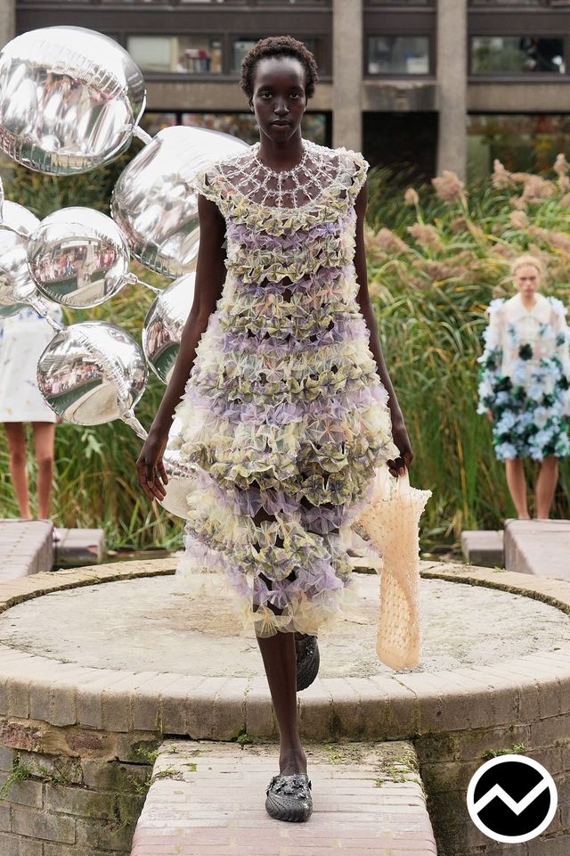Susan Fang, SS27 womenswear, Lavender, look 27
