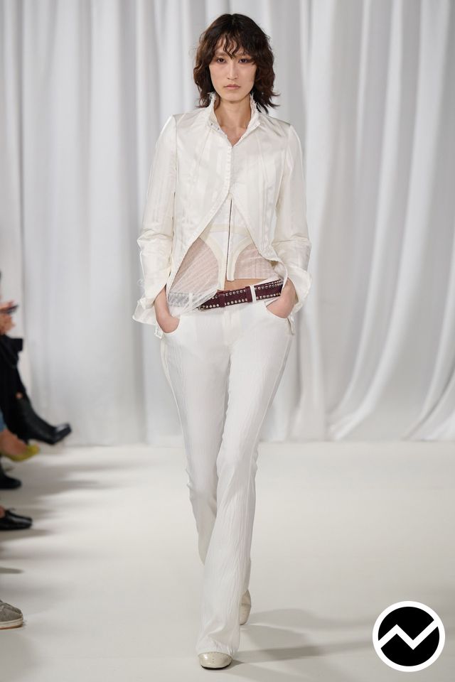 Talia Byre, SS27 womenswear, Low-Rise Pants, look 3