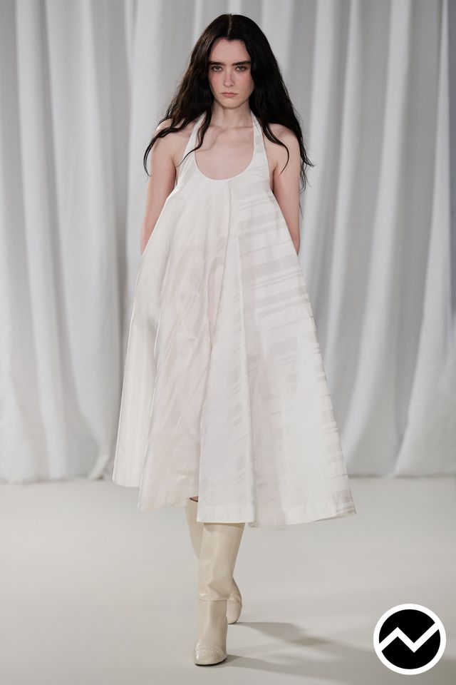 Talia Byre, SS27 womenswear, Halter Dress, look 9