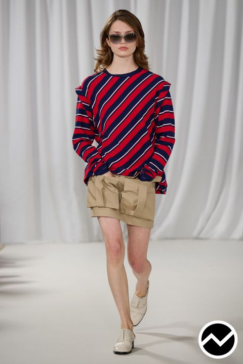 Talia Byre, SS27 womenswear, Striped, look 14