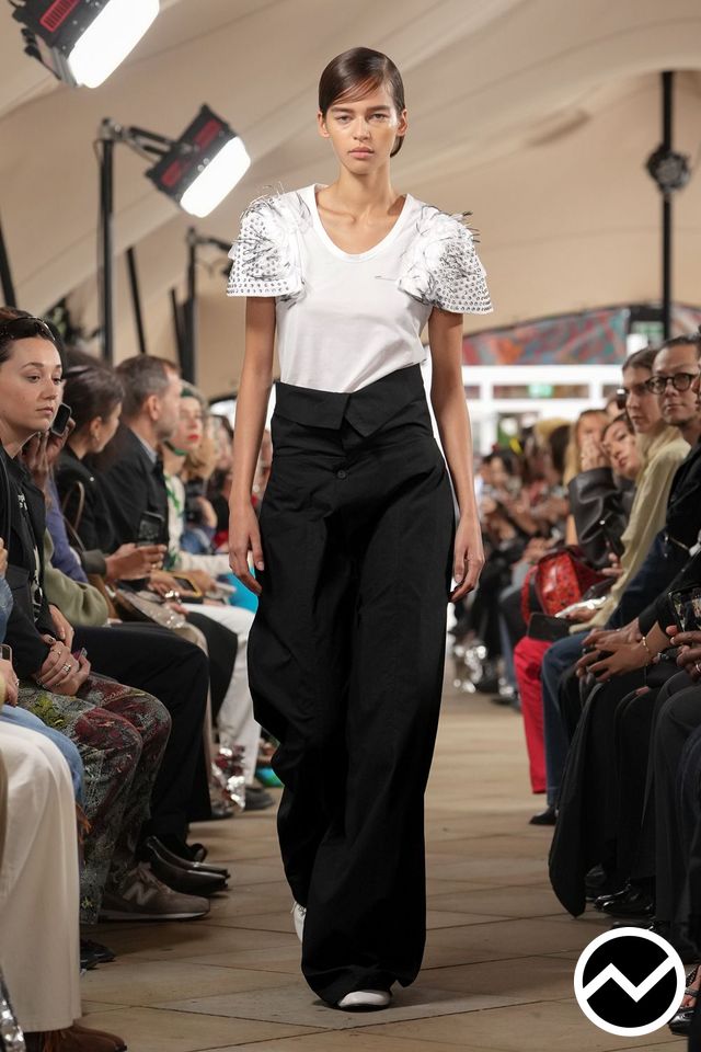 Toga, SS27 womenswear, Wide Leg Pants, look 7